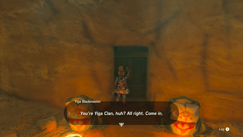zelda tears of the kingdom suariwak shrine yiga clan exam
