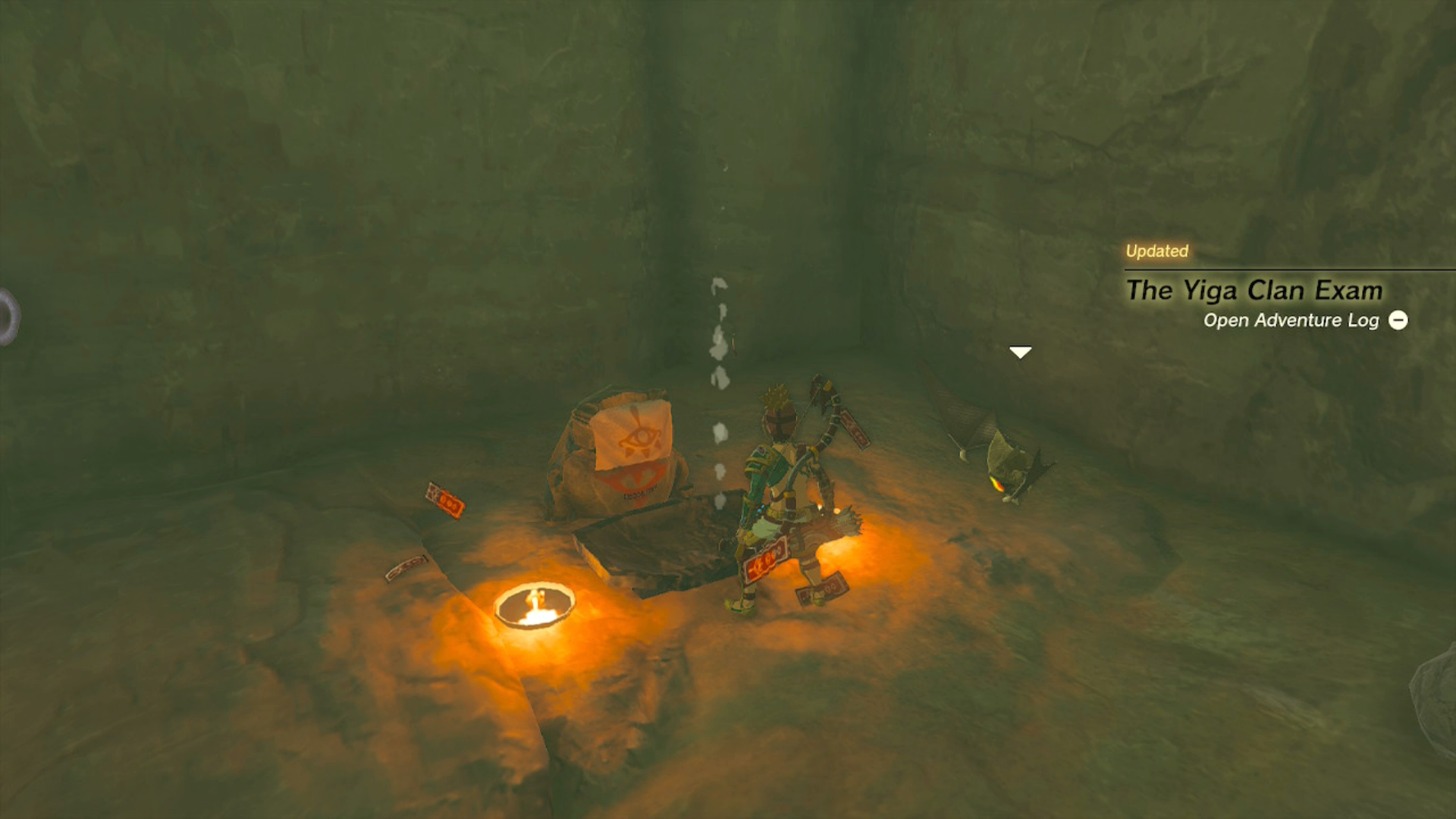 zelda tears of the kingdom suariwak shrine yiga clan exam