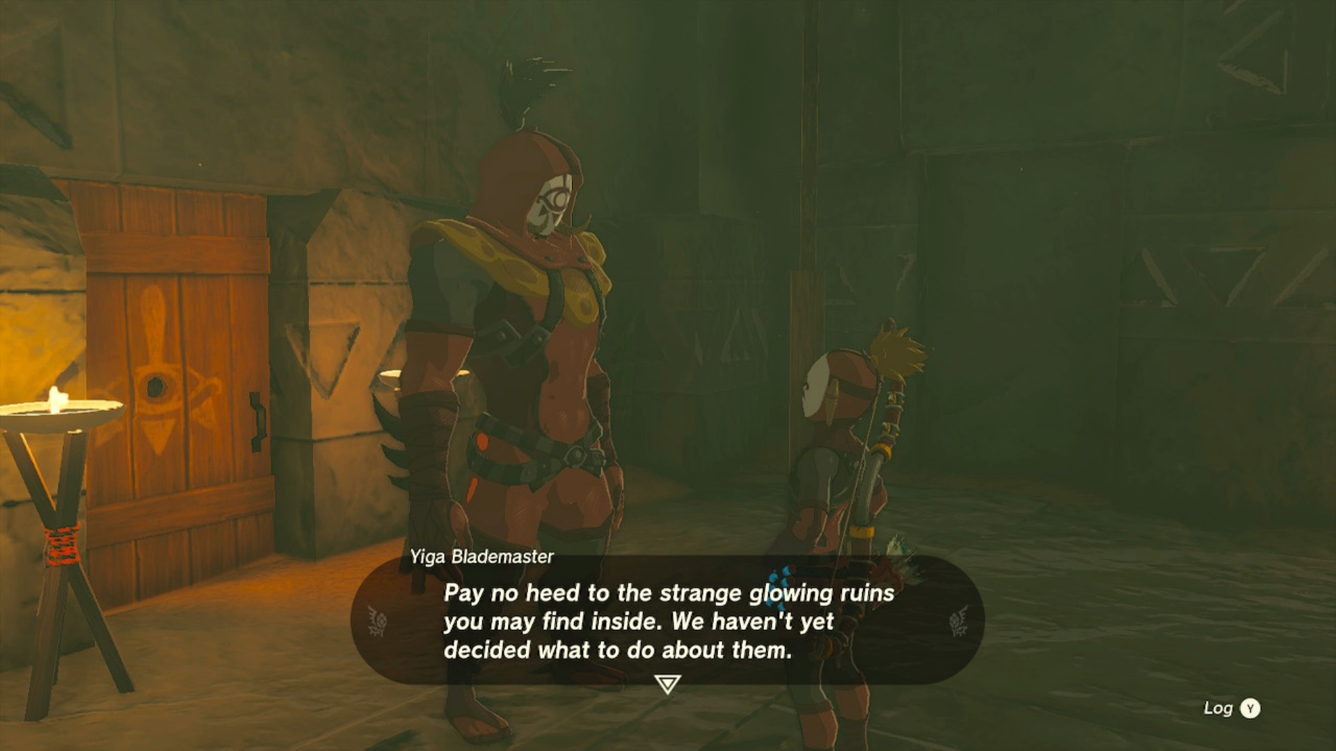 zelda tears of the kingdom suariwak shrine yiga clan exam