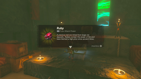 zelda tears of the kingdom suariwak shrine yiga clan exam ruby