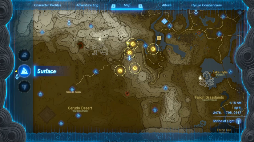 zelda tears of the kingdom suariwak shrine yiga clan exam frog locations