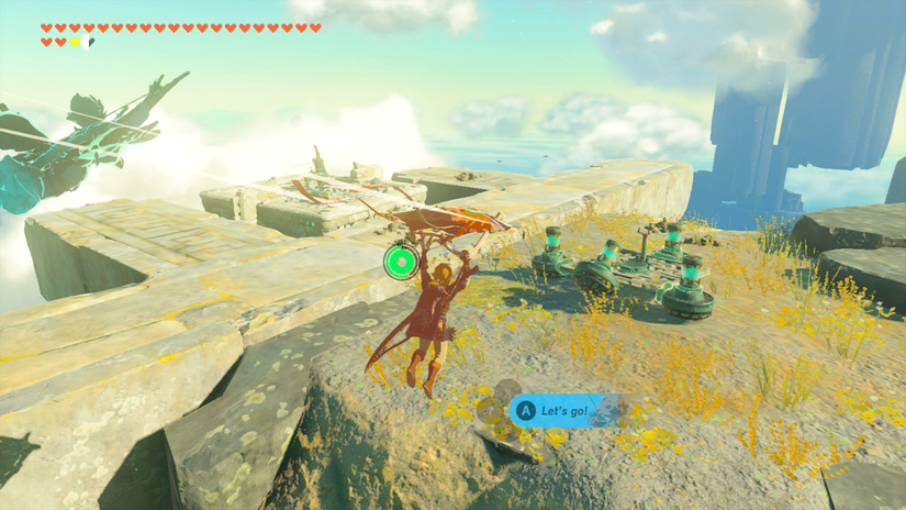 zelda tears of the kingdom mayanas shrine the south lanayru sky crystal the ice guides you