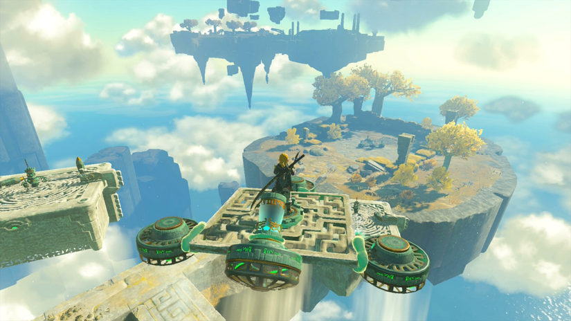 zelda tears of the kingdom mayanas shrine the south lanayru sky crystal the ice guides you