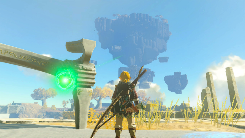 zelda tears of the kingdom mayanas shrine the south lanayru sky crystal the ice guides you