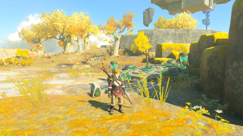 zelda tears of the kingdom mayanas shrine the south lanayru sky crystal the ice guides you