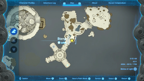 zelda tears of the kingdom mayanas shrine the south lanayru sky crystal the ice guides you