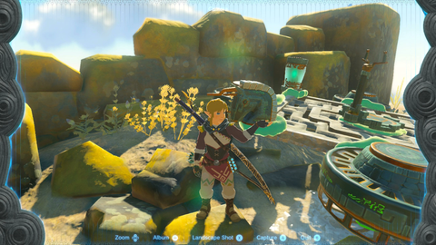 zelda tears of the kingdom mayanas shrine the south lanayru sky crystal the ice guides you