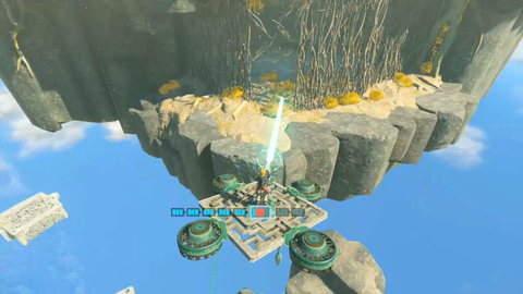 zelda tears of the kingdom mayanas shrine the south lanayru sky crystal the ice guides you