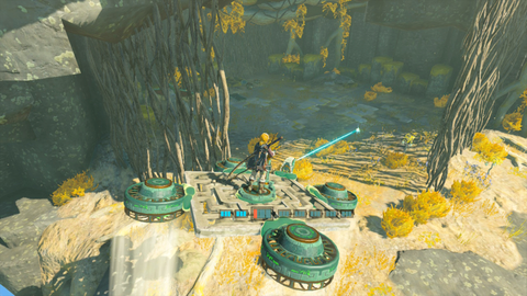 zelda tears of the kingdom mayanas shrine the south lanayru sky crystal the ice guides you