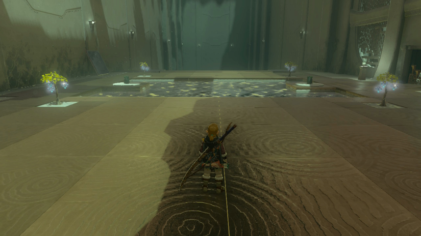 zelda tears of the kingdom mayanas shrine the south lanayru sky crystal the ice guides you