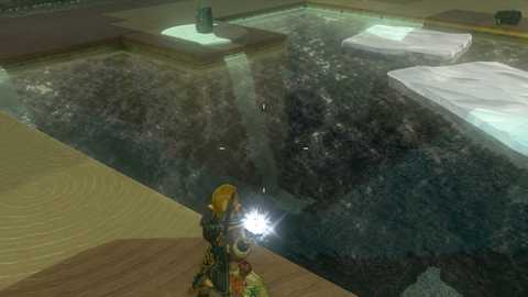 zelda tears of the kingdom mayanas shrine the south lanayru sky crystal the ice guides you