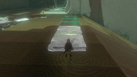 zelda tears of the kingdom mayanas shrine the south lanayru sky crystal the ice guides you