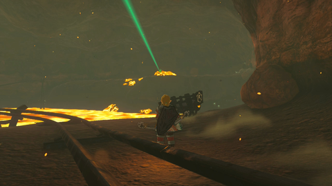 zelda tears of the kingdom momosik shrine the death caldera crystal