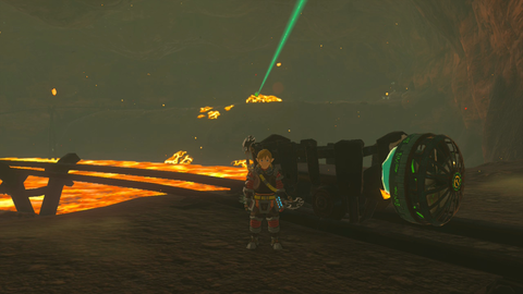 zelda tears of the kingdom momosik shrine the death caldera crystal