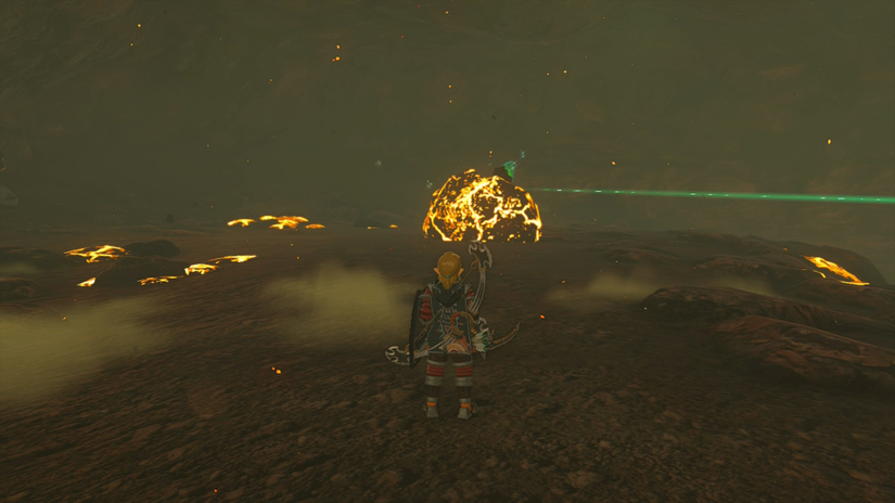 zelda tears of the kingdom momosik shrine the death caldera crystal