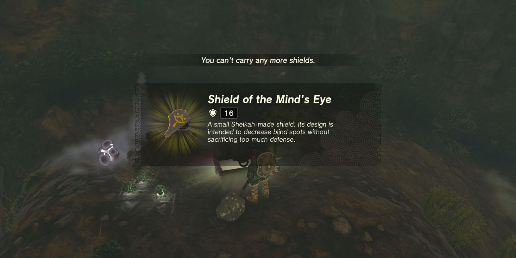 Tears of the Kingdom Shield of the Mind's Eye