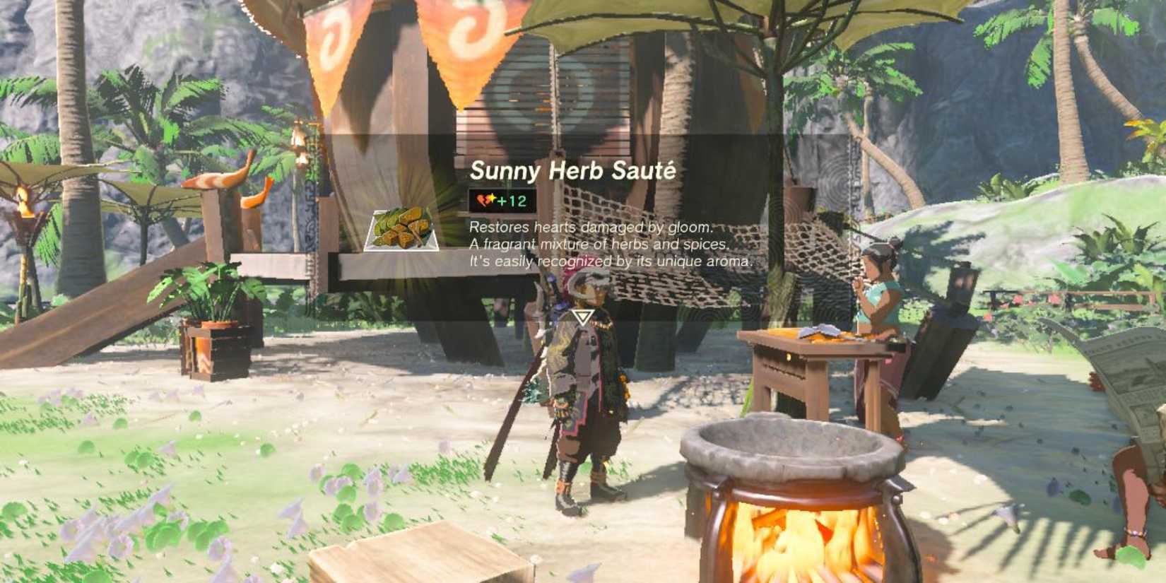 Tears of the Kingdom Sunny Herb Saute