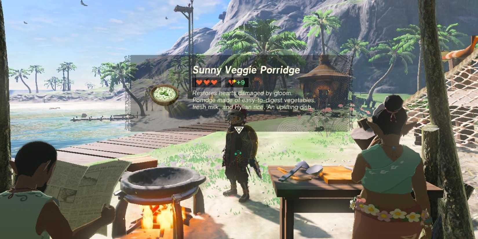 Tears of the Kingdom Sunny Veggie Porridge