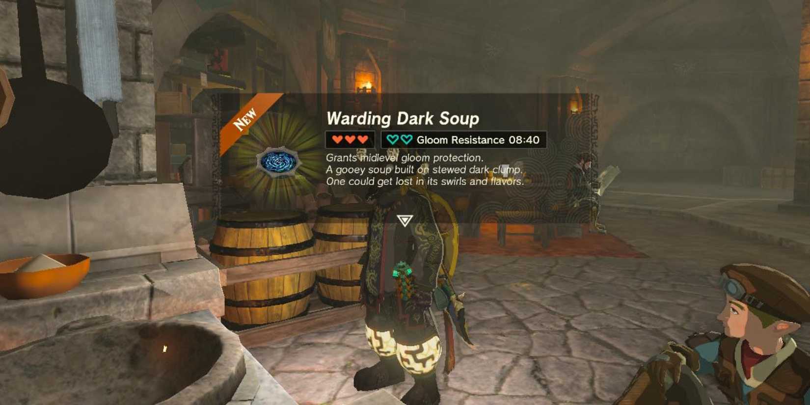Tears of the Kingdom Warding Dark Soup