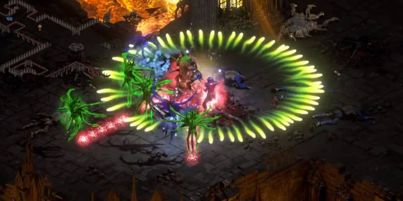 The Fendazon build in combat