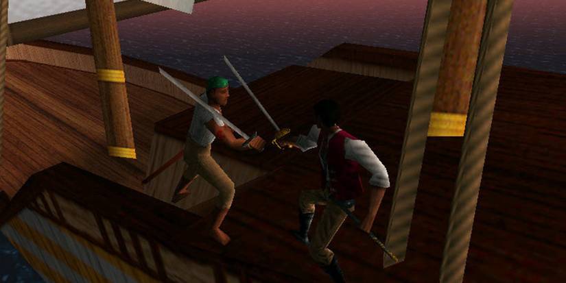 The first battle in Redguard