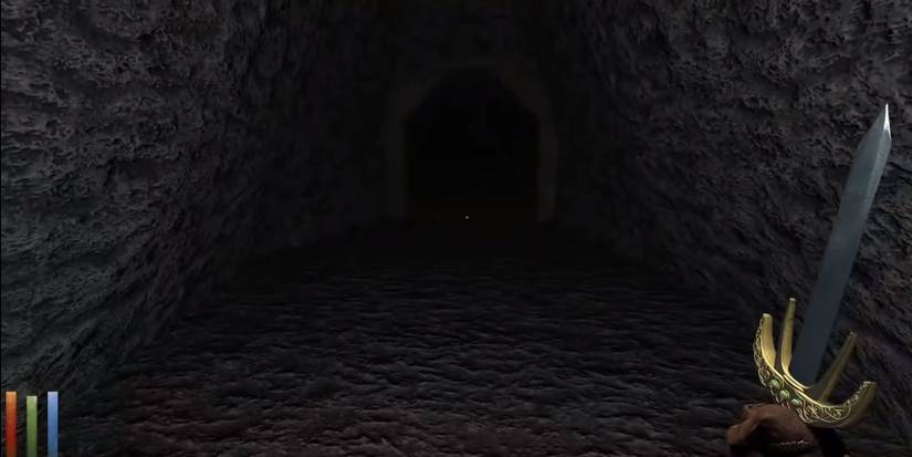 The first dungeon in Daggerfall