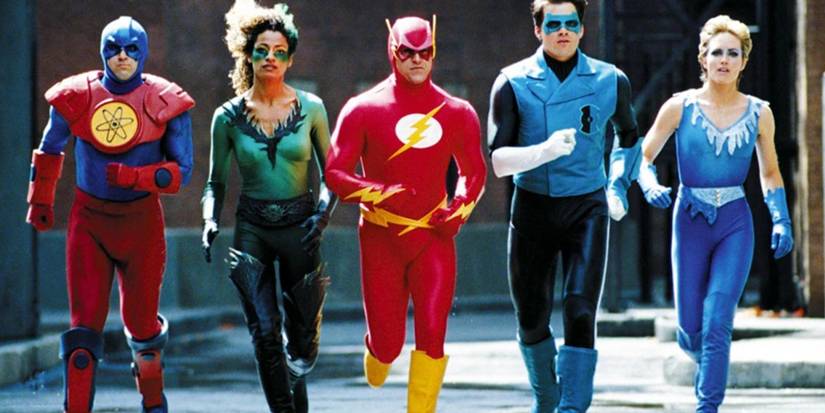 the flash and the justice league from tv justice league movie