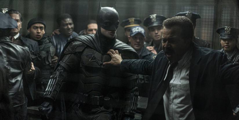 The-GCPD-Batman-and-Jim-Gordon-in-The-Batman