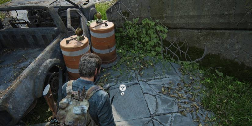 The Last of Us part 1 bus depot firefly pendant 1