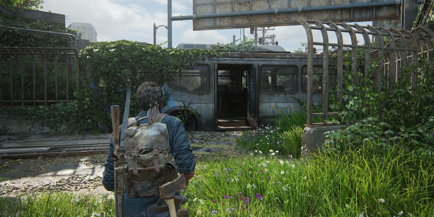 The Last of Us part 1 bus depot triage bus