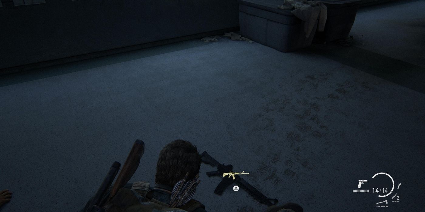 The Last of Us Part 1 Firefly Lab machine gun