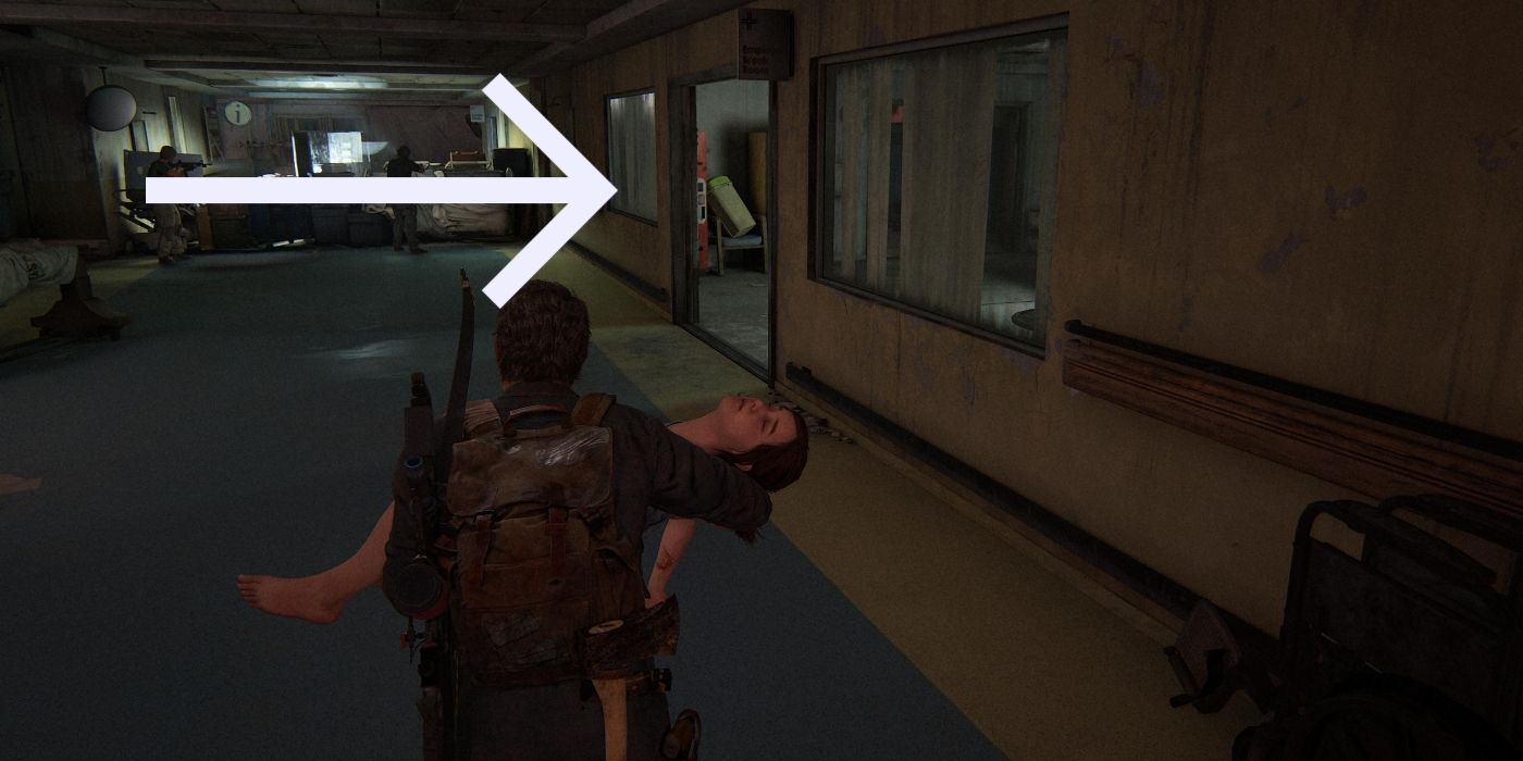 The Last of Us Part 1 Joel carrying Ellie 2