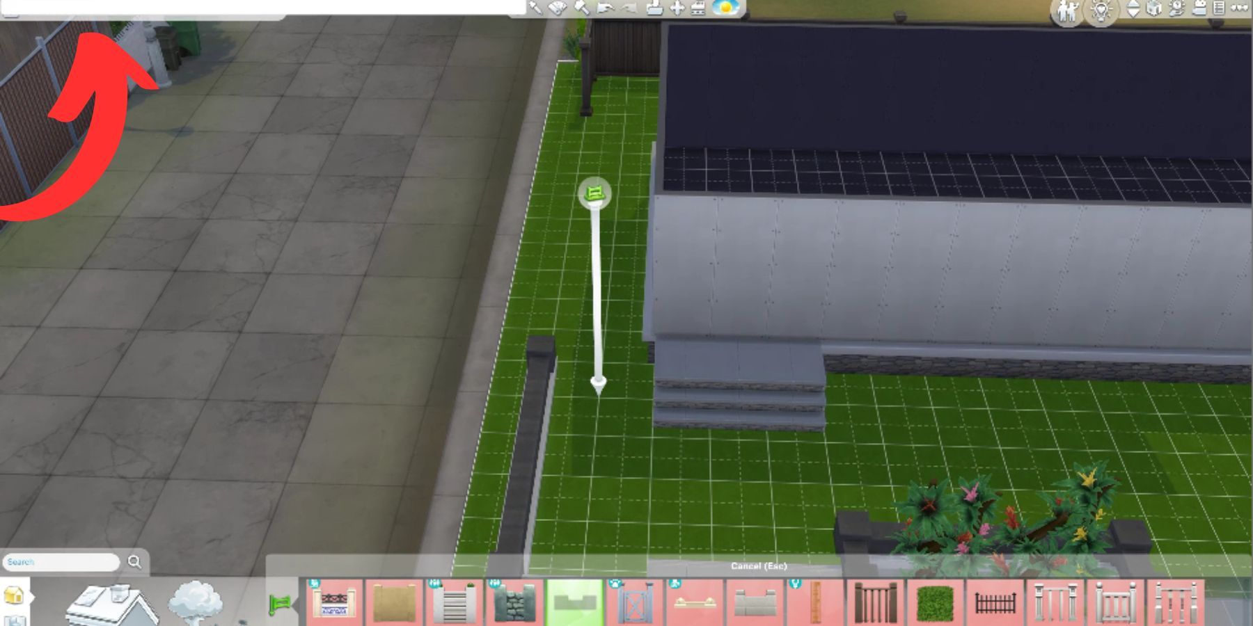 The Sims 4 building