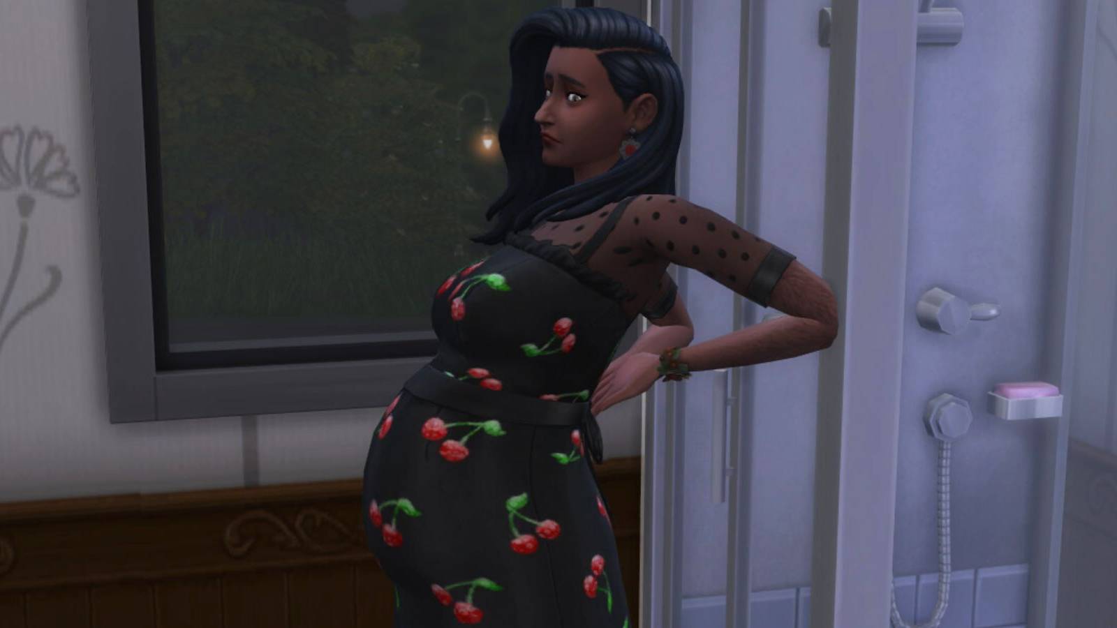 a female pregnant sim the sims 4