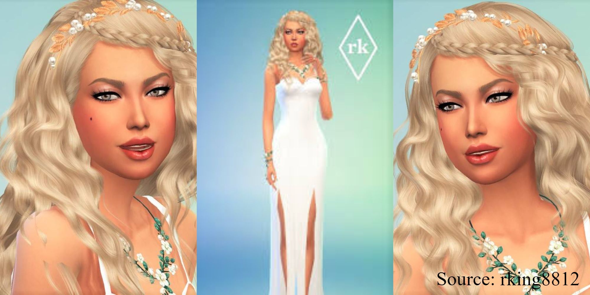 User rking8812 has created a Greek goddess standing in for Aphrodite