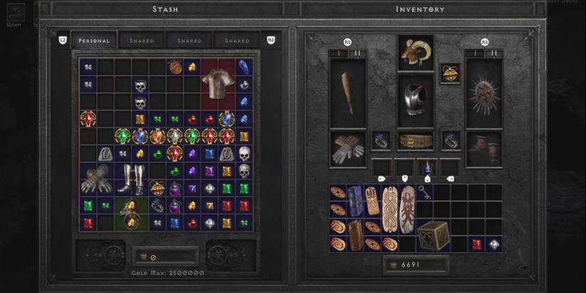 The Stash is unusable in the Inventory Only challenge