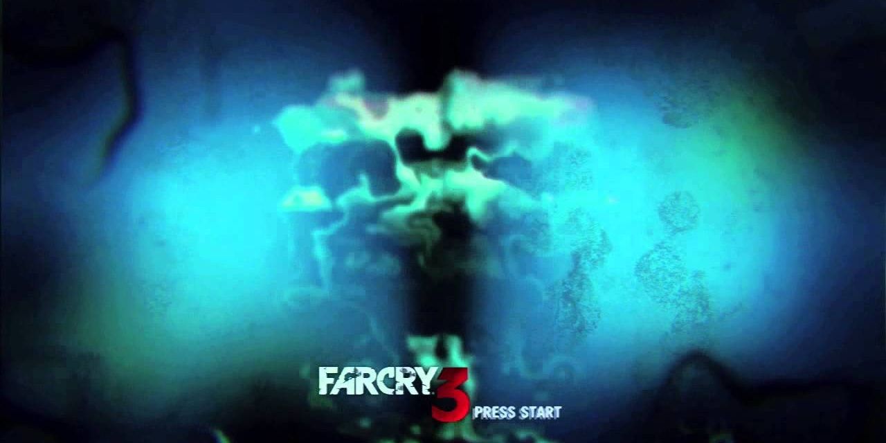 The title screen of Far Cry 3