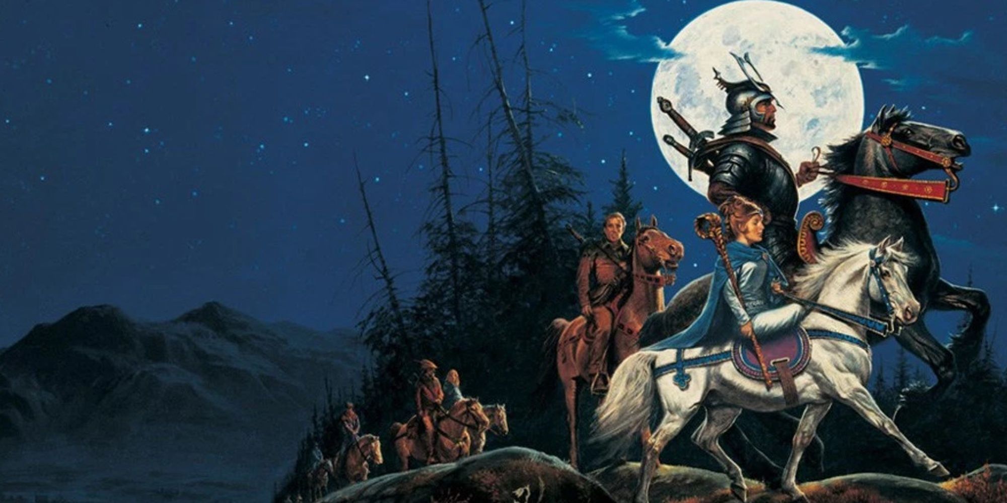 The cover of The Eye Of The World, the first book in The Wheel Of Time by Robert Jordan