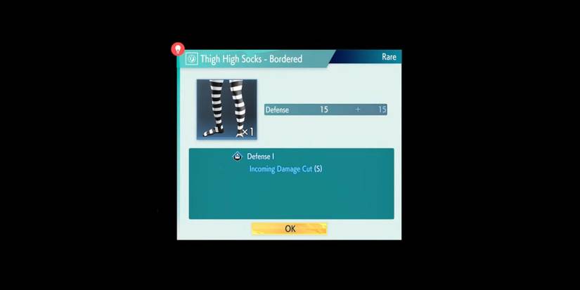 image showing the thigh-high socks bordered accessory in street fighter 6.