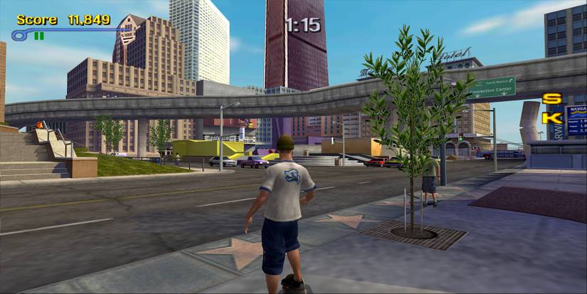 THPS 3 Standing outdoors