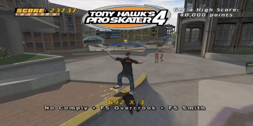 THPS 4 grinding outside