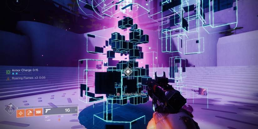 titan with buzzard (adept) picking up vex data