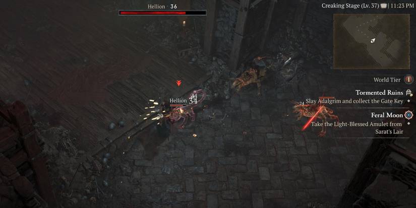 The Tormented Ruins dungeon in Diablo 4