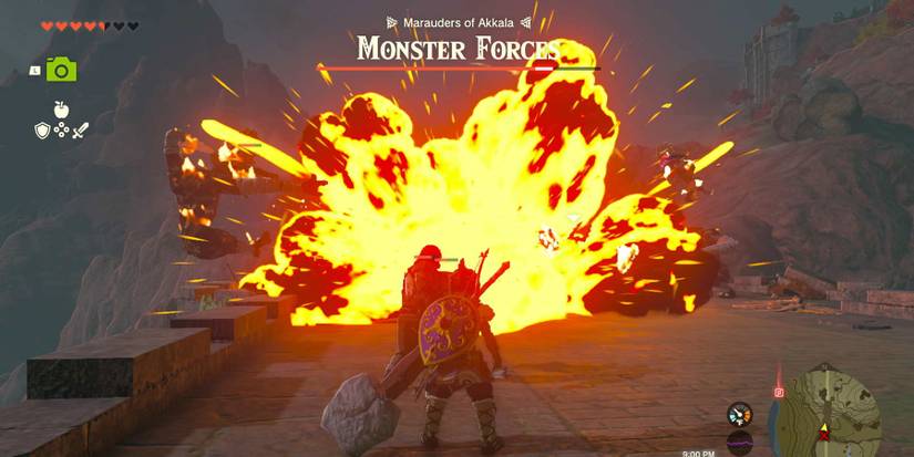 The Battle for Akkala side adventure in Zelda: Tears of the Kingdom.