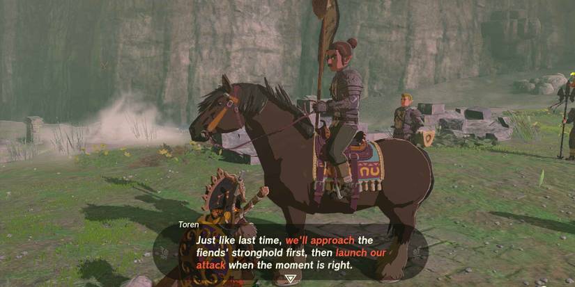 The Battle for Akkala side adventure in Zelda: Tears of the Kingdom.
