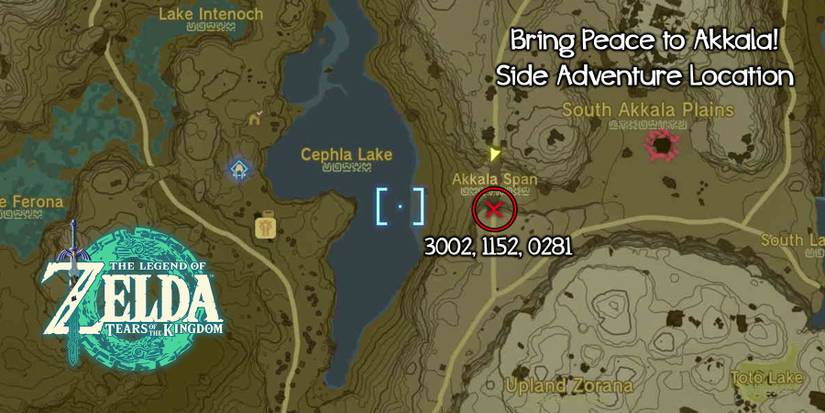 The Battle for Akkala side adventure in Zelda: Tears of the Kingdom.