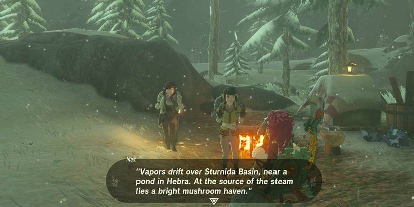 The Captured Tent quest in Zelda: Tears of the Kingdom.