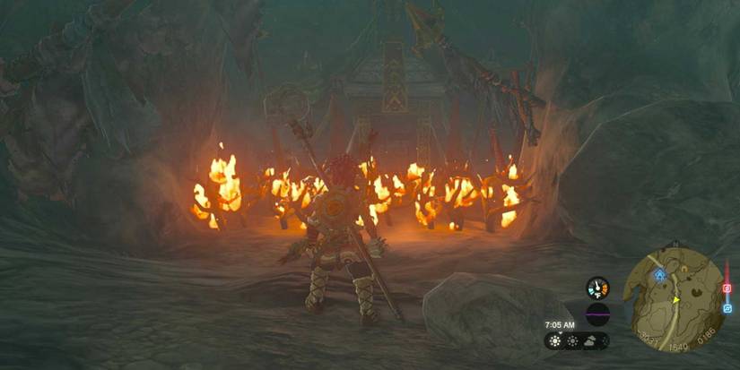 Cave Mushrooms That Grow in Tears of the Kingdom.