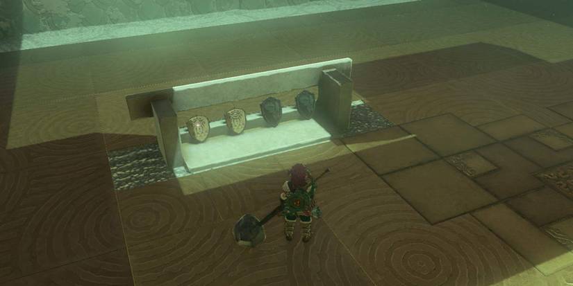 Eshos Shrine in Zelda: Tears of the Kingdom.