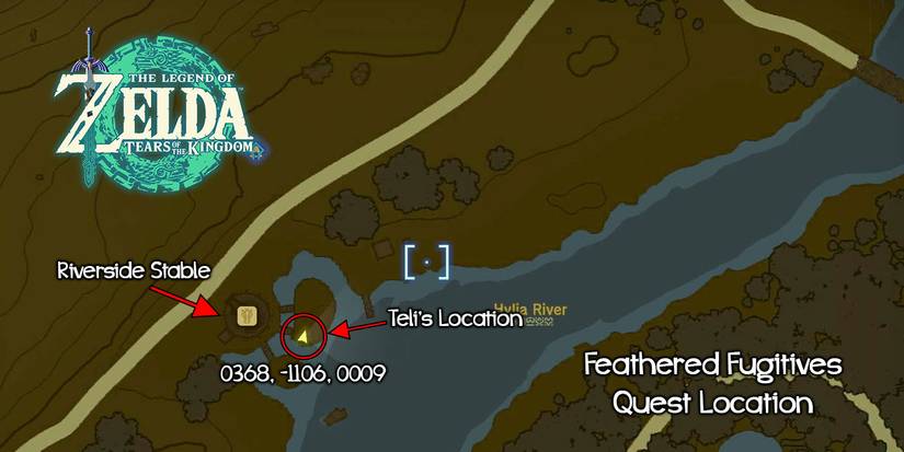 Feathered Fugitives Quest in The Legend of Zelda: Tears of the Kingdom.